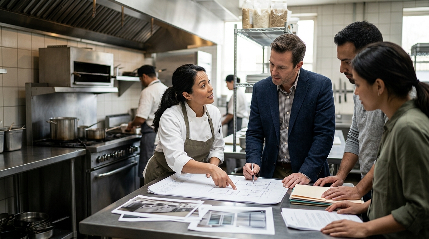 Illustration: Commercial Kitchen Upgrade Loans: 2026 Financing Guide for Restaurant Owners